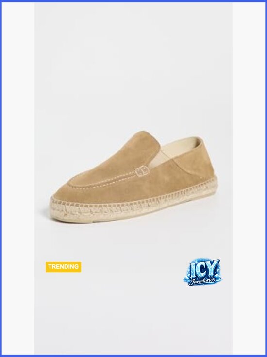 Men\'s Suede Traveler Espadrilles with Jute Sole main image 4